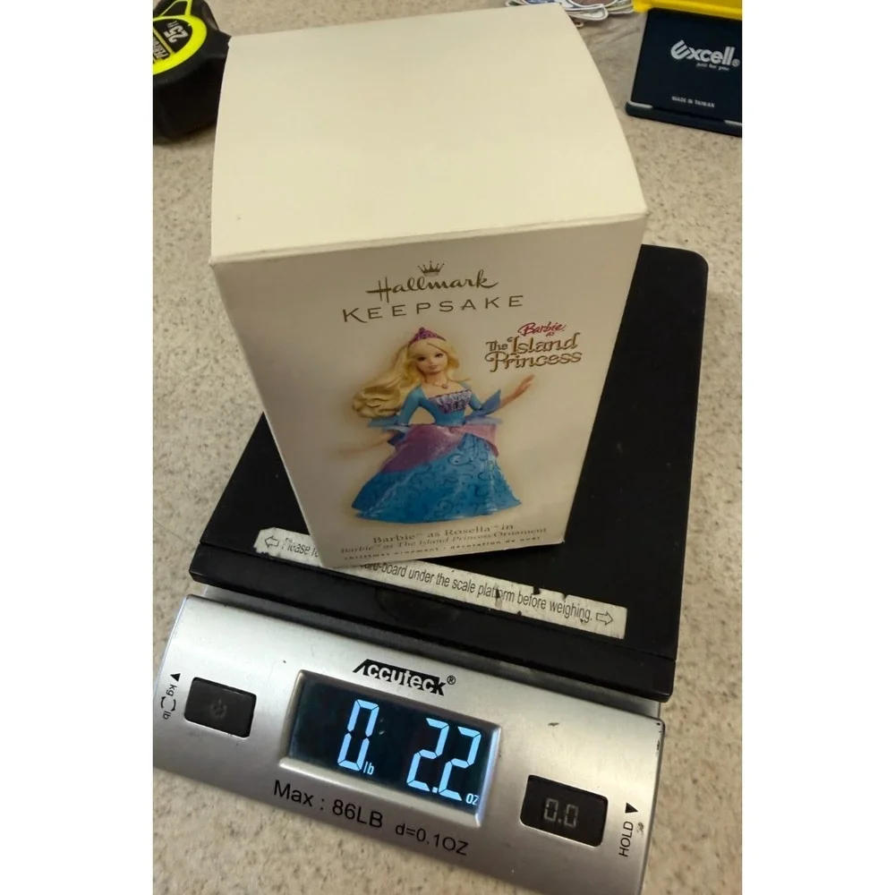 Hallmark Keepsake Barbie as Rosella Island Princess Ornament 2007 Mattel HTF